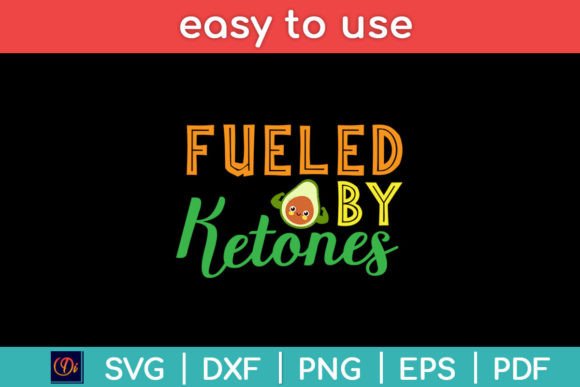 Fueled by Ketones Funny Keto Diet Svg Review