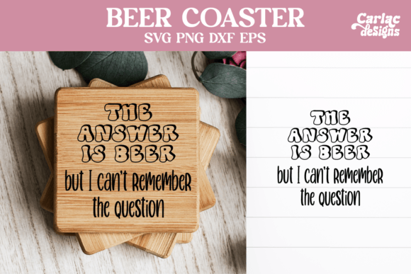 Funny Beer Coaster SVG: A Designer's Review