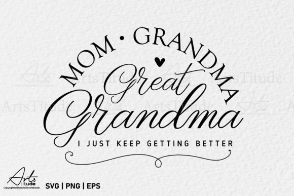 Funny Great Grandma SVG PNG: A Designer Review