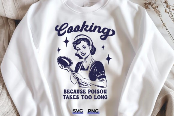 Funny Retro Cooking SVG - Kitchen Design Review