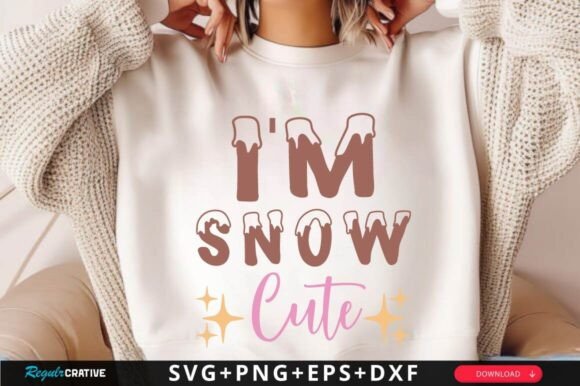 I M Snow Cute SVG Design: A Designer's Review