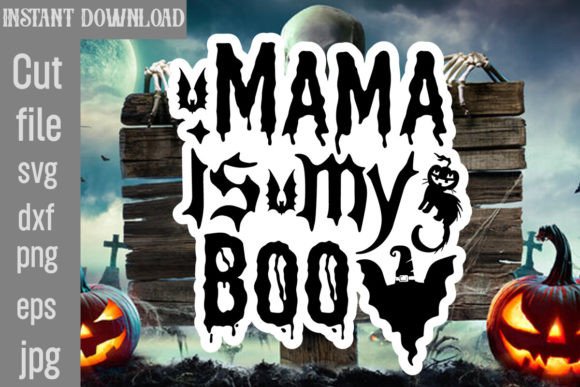 Mama is My Boo SVG Cut File Review
