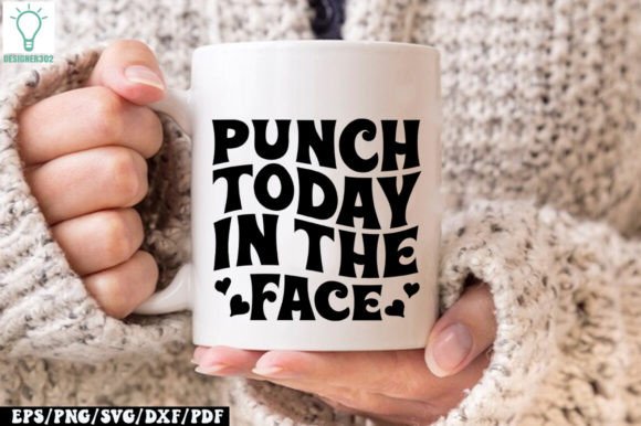 Punch Today in the Face Retro SVG Review