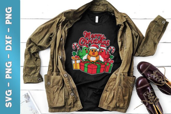 Review: Merry Christmas Funny Crazy Chickens SVG