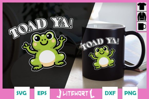 Review: Toad Ya Funny Frog Pun SVG for Embroidery