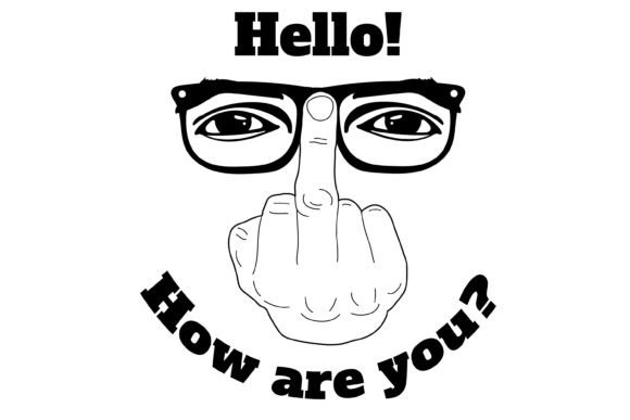 Reviewing Middle Finger Hand SVG Humor Funny for Embroidery