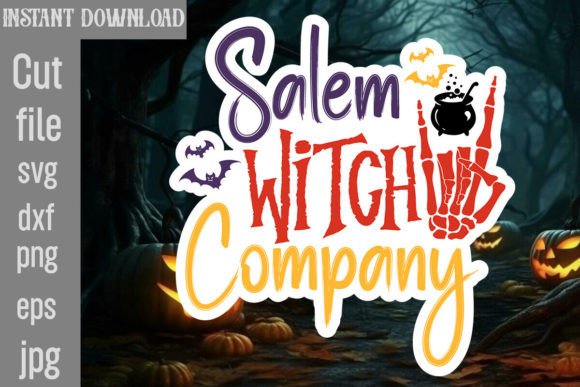Salem Witch Company SVG Cut File Review