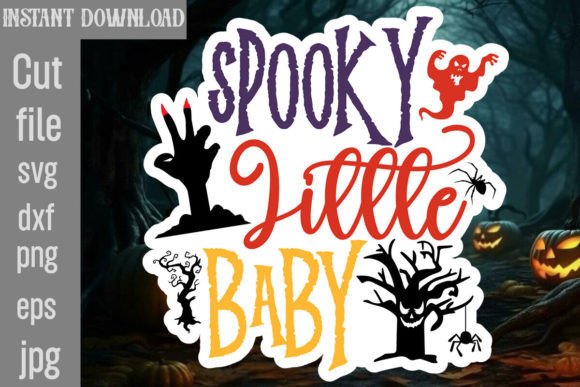 Spooky Little Baby SVG Cut File: A Designer's Review