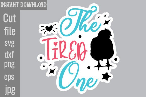The Tired One SVG Stickers: A Designer Review