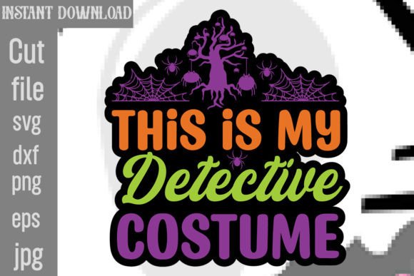 This Is My Detective Costume SVG Cut File Review