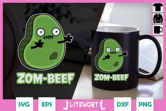 Zom-beef Halloween Funny Zombie Meat SVG Review